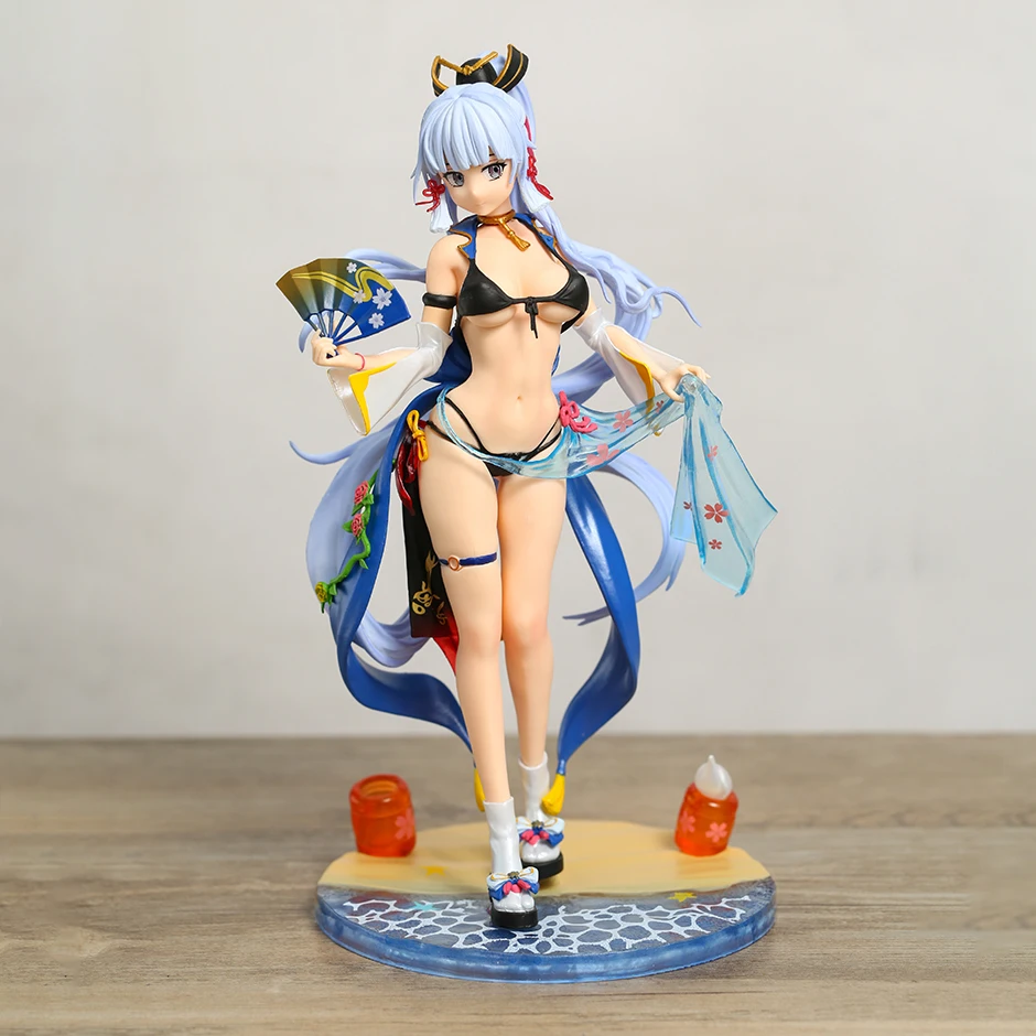 

Figural Toy Genshin Impact Kamisato Ayaka Swimsuit Ver PVC Decoration Figure Doll For Xmas Gift