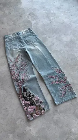 Cherry Blossom Knight Джинсы Синие