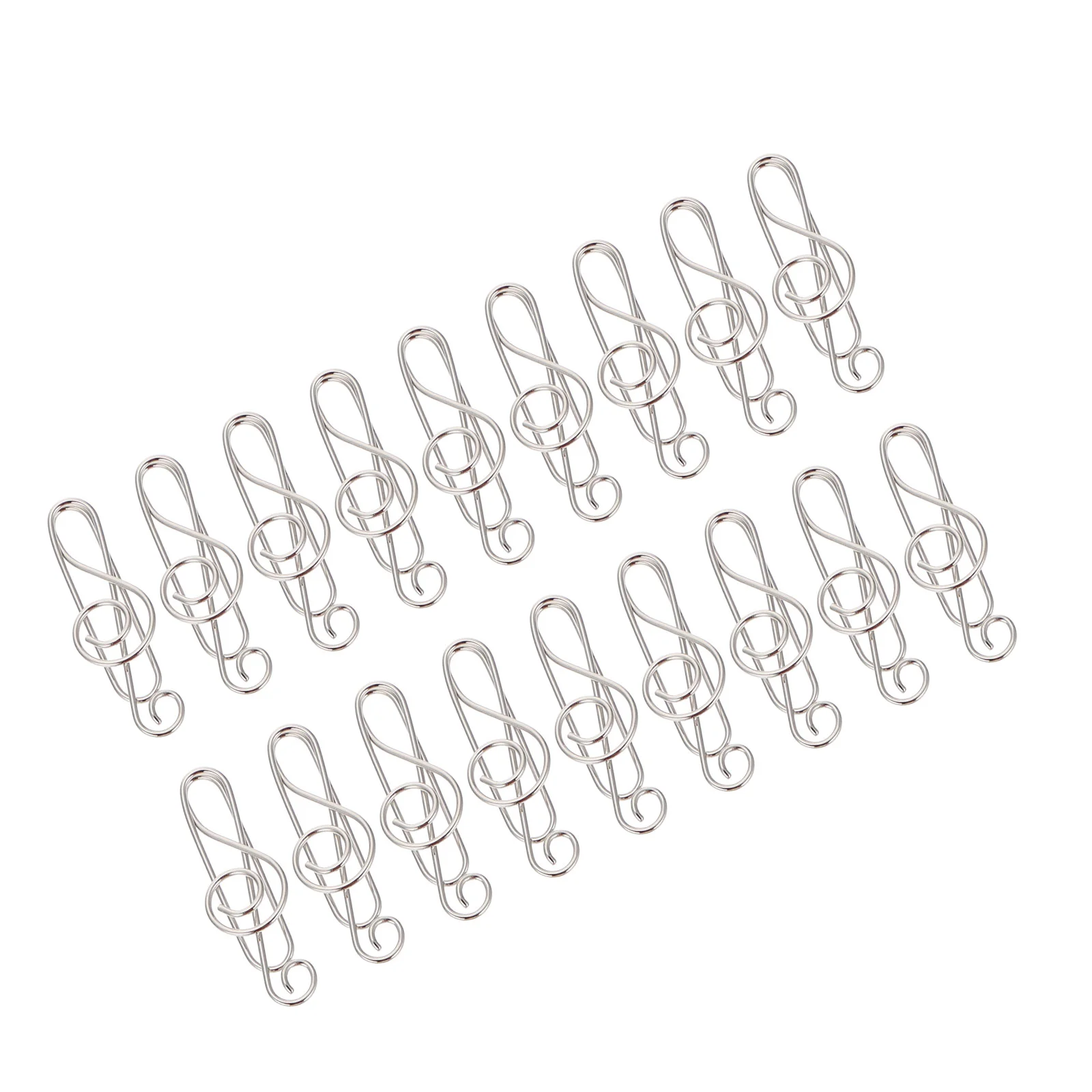 

Paper Clips Clip Metalschoolbinder File Mini Decorative Office Musical Crafts Money Scrapbook Clef Clamps Japanese Clamp
