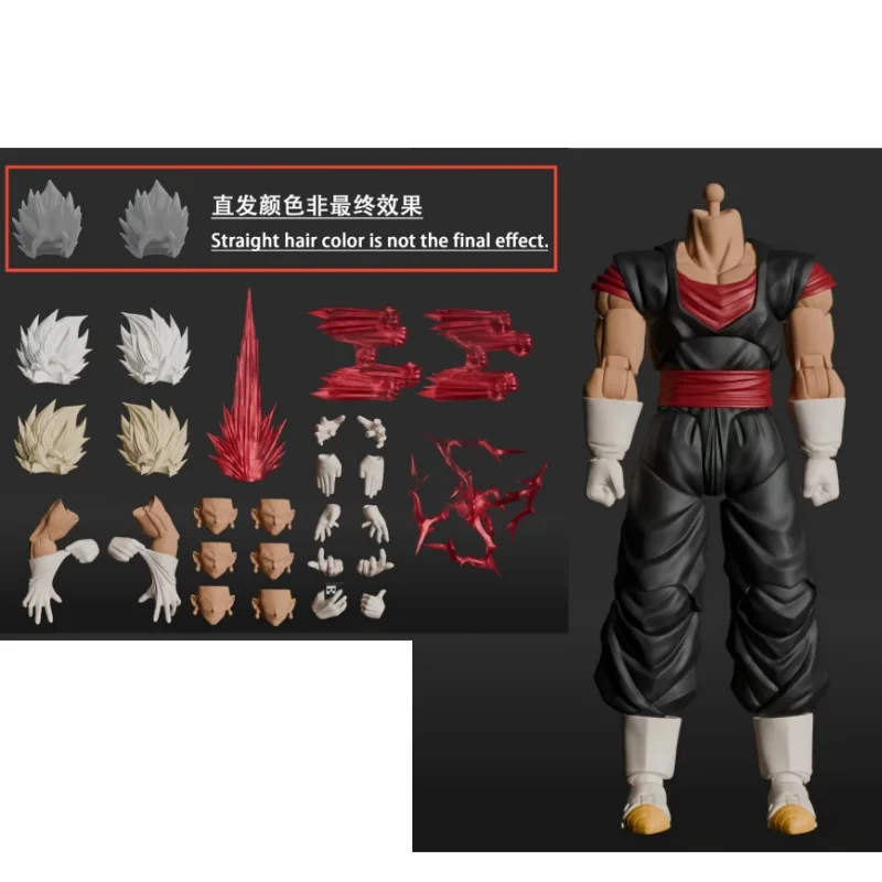Фото Скоро в продаже: Коллекционные фигурки Dragon Ball YGmw Studio Vegito Weekly Color Action Figures Soldier Models Gift Collection №5