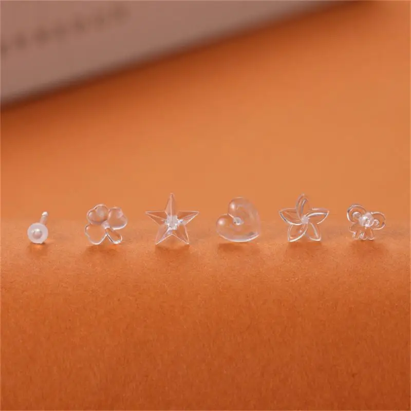 2/4/6 компл. 7 доступных вариантов антиблокирующие серьги-гвоздики приятные для