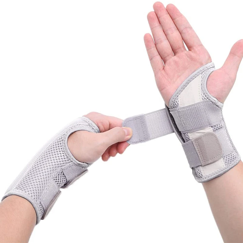 

Adjustable Wrist Protector Breathable Wrist Support Carpal Tunnel Hand Brace Women Men Bodybuilding Gym Crossfit Sport Wristband