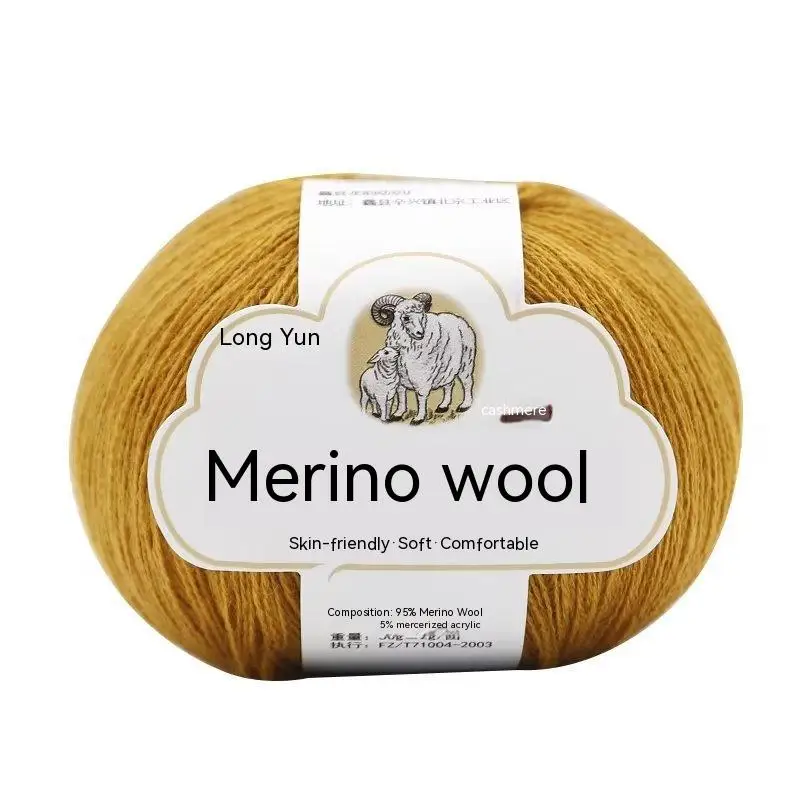 450grams (1.0LBS) Merino Wool Yarn for Crochet and Knitting Soft Chunky Croche Threads for Luxurious Sweater Scarf Hat Blankets images - 6