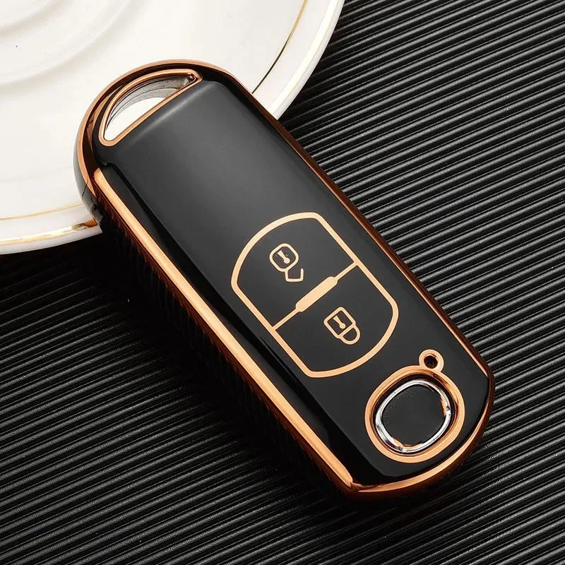

New 2 3 Button Car Remote Key Case Cover Shell For Mazda 2 3 6 Axela Atenza CX-5 CX5 CX-3 CX-7 CX8 CX-9 2016 2017 2018 2019