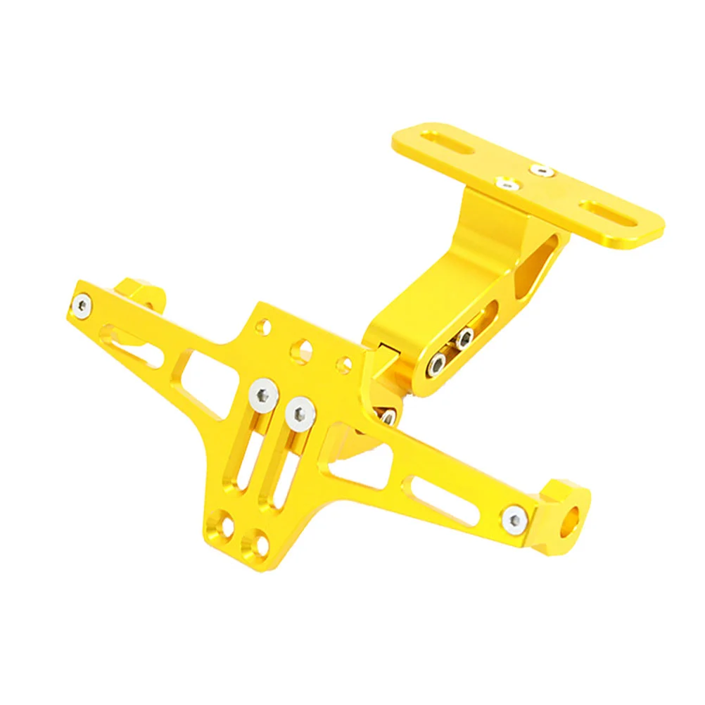 1 шт. универсальный кронштейн из алюминиевого сплава для заднего номерного знака