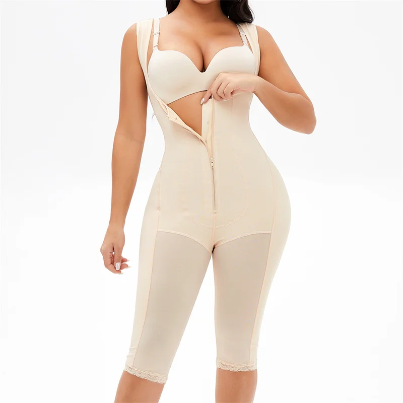 

Lady Slim Fajas Colombianas Reductoras Y Moldeadoras Para Mujer Open Bust Latex Waist Trainer Hourglass Body Shaper for Women
