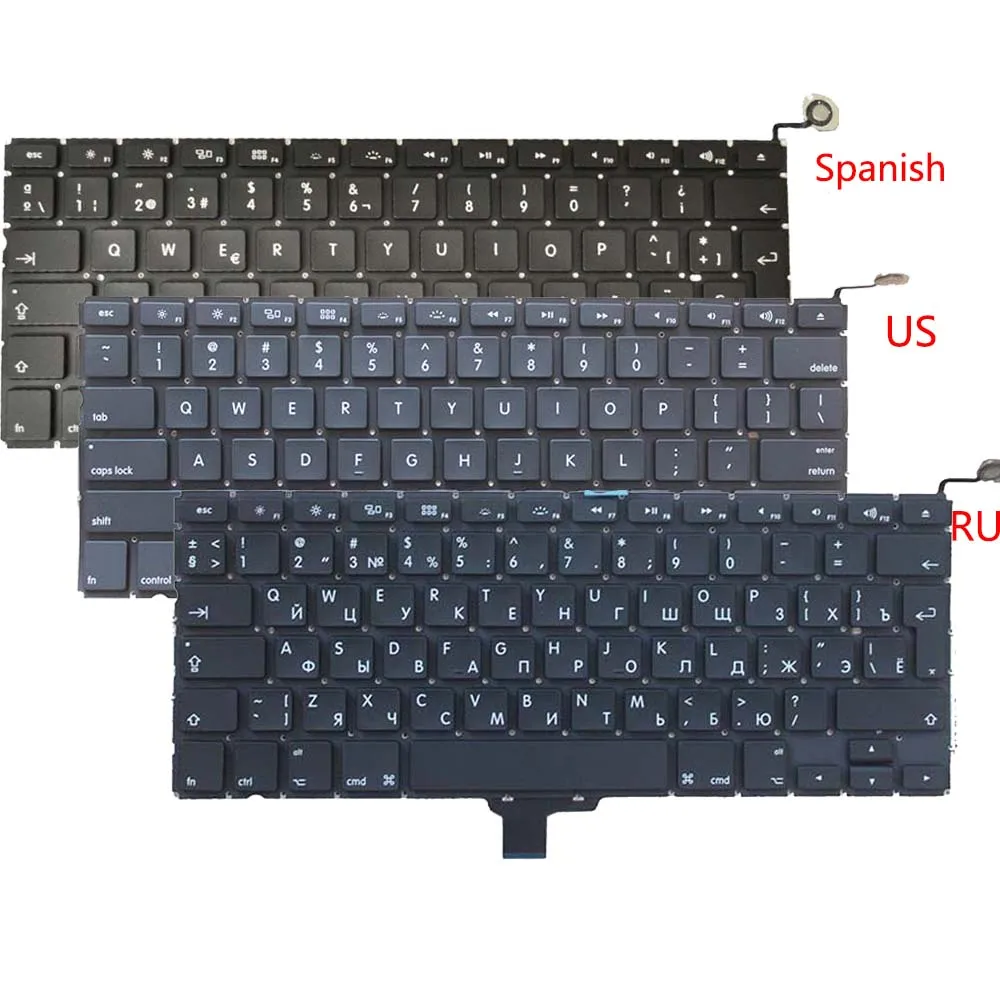 Новинка для Apple MacBook Pro 13 &quotA1278 MD101 MD102 2009 2010 2011 2012 Английская/Русская/испанская