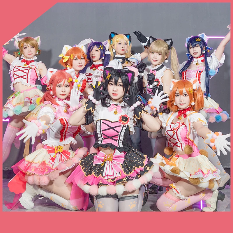 

Женский костюм горничной Love Live Tojo Nozomi, косплей костюм для Хэллоуина, карнавала, милое платье, юбка Лолиты