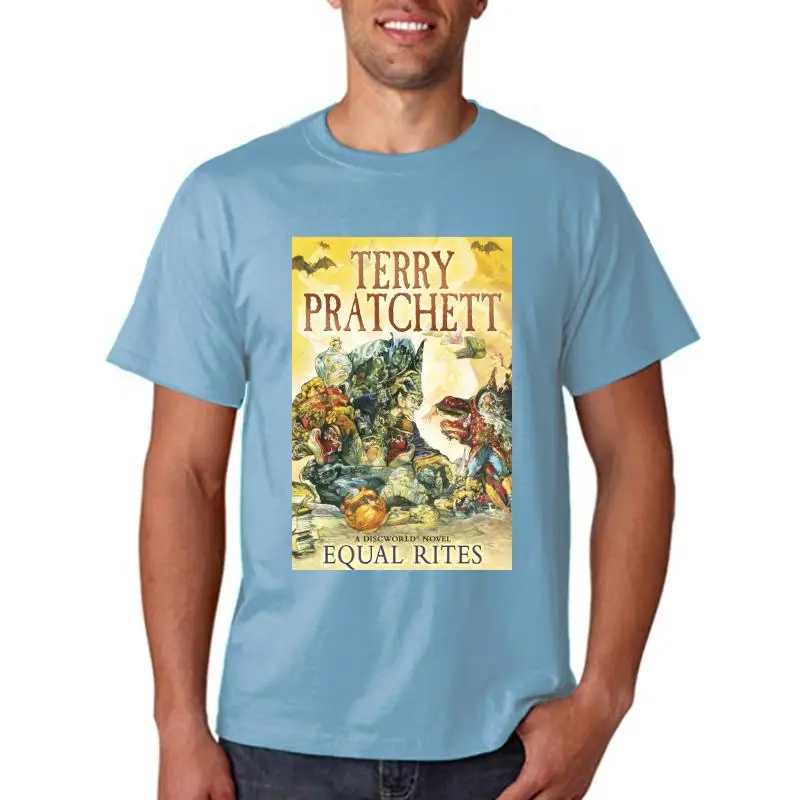 

Футболка из натурального хлопка с рисунком равно чему, серия Discworld