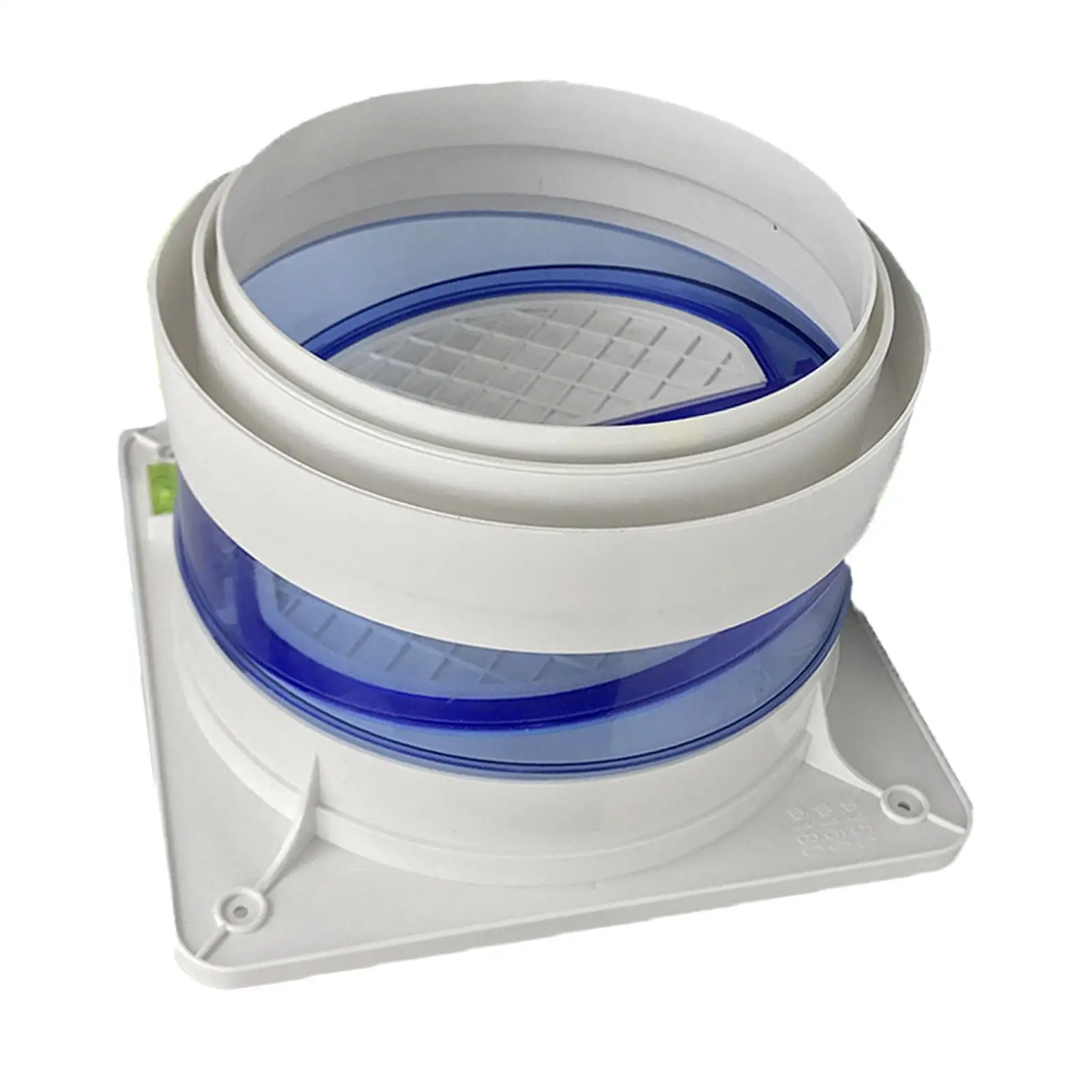

Backdraft Damper for Range Hood Wall Shutter Odor Resistant Duct Adaptor for
