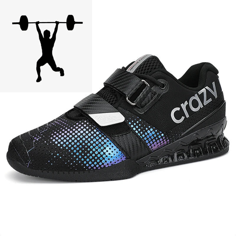 2022 New Products Men's Weightlifting Sneakers Black Squat Shoes Men's Professional Weightlifting Training Shoes Size 38-45
