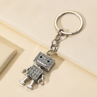 animation film wall e zircon key chain creative design robot europe and the united states famous personality hipster jewelry