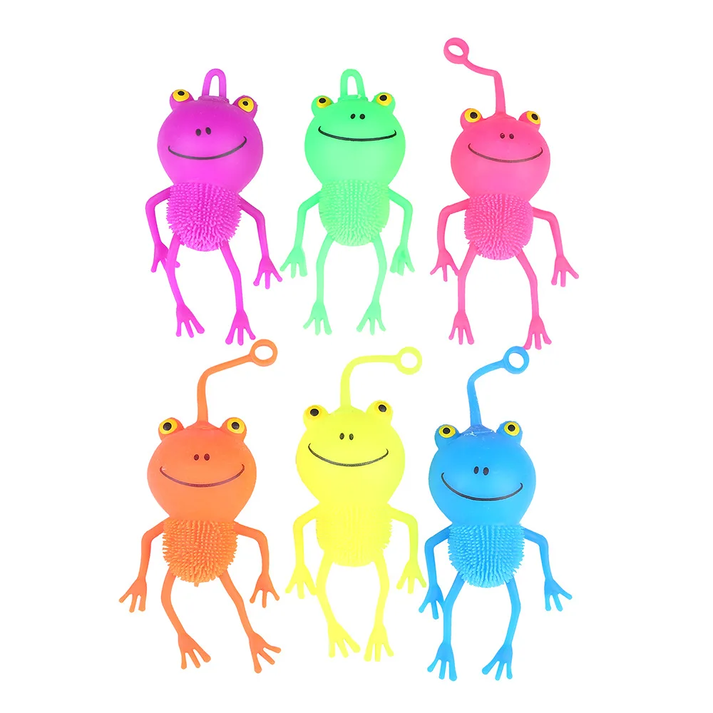 

2022 New TPR Cartoon Flog Squeeze Toys Slow Rising Squishy Stress Relief Toy
