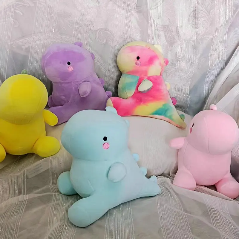 

20-60CM New 7 Colors Dinosaur Plush Toys Super Soft Stuffed Animal Dino Dolls for Kids Baby Hug Doll Sleep Pillow Home Decor
