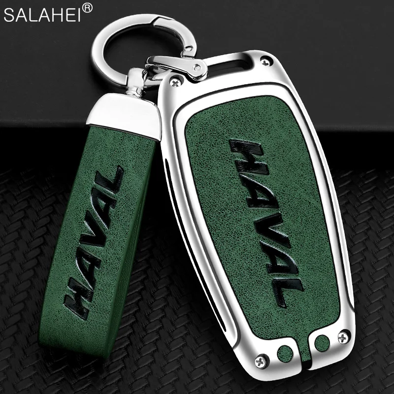Zinc Alloy Car Key Cover Case Shell Keychain Ring Protection for Great Wall Haval Coupe H7 H8 H9 GMW H6 H2 HAVAL H6 H7 H8 H9 H2S