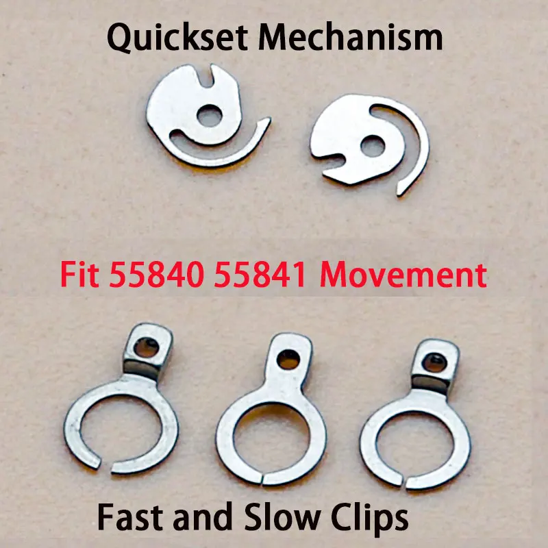

Fast and Slow Clips Quickset Mechanism Fit 55840 55841 Movement Accessories Replacement Spare Parts For Oriental Double Lion