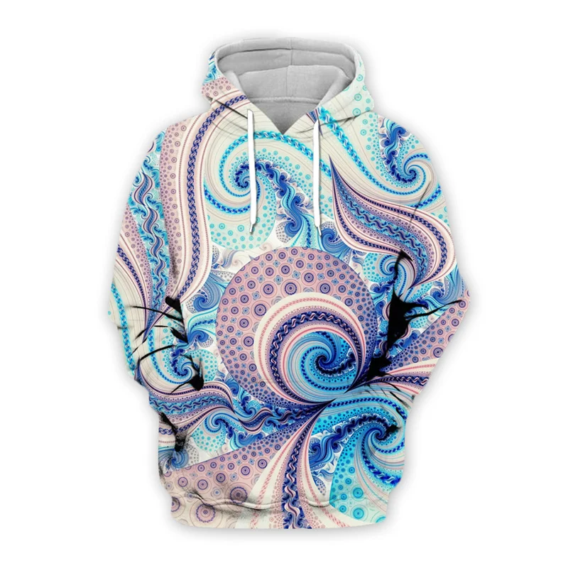

Spring Autumn Fashion Psychedelic Hoodie Art Spoon Graphics 3D Printing Men Ladies Street Casual Sweatshirts Kids Sweatshirts