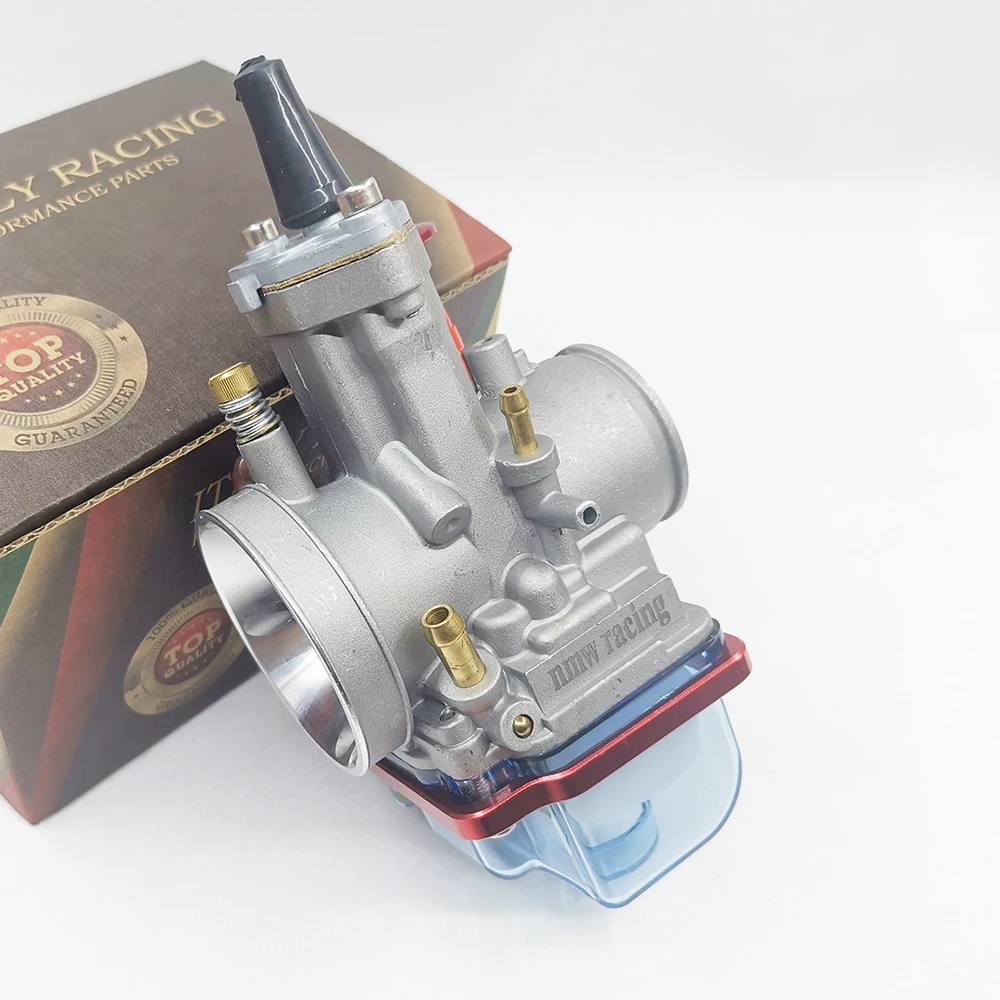 

Transparent Cover Bowl Carburetor PWK 24 26 28 30 32 34 mm With Power Jet For 2T 4T Universal Motorcycle Dirt Bike Racing Motor