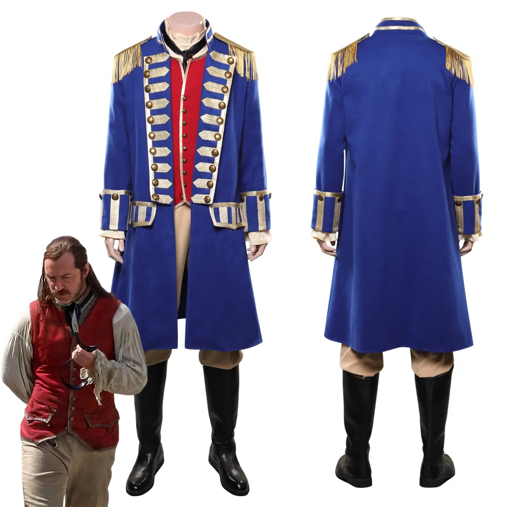 

Peter Pan & Wendy (2022) - Captain Hook Cosplay Costume Outfits Halloween Carnival Suit