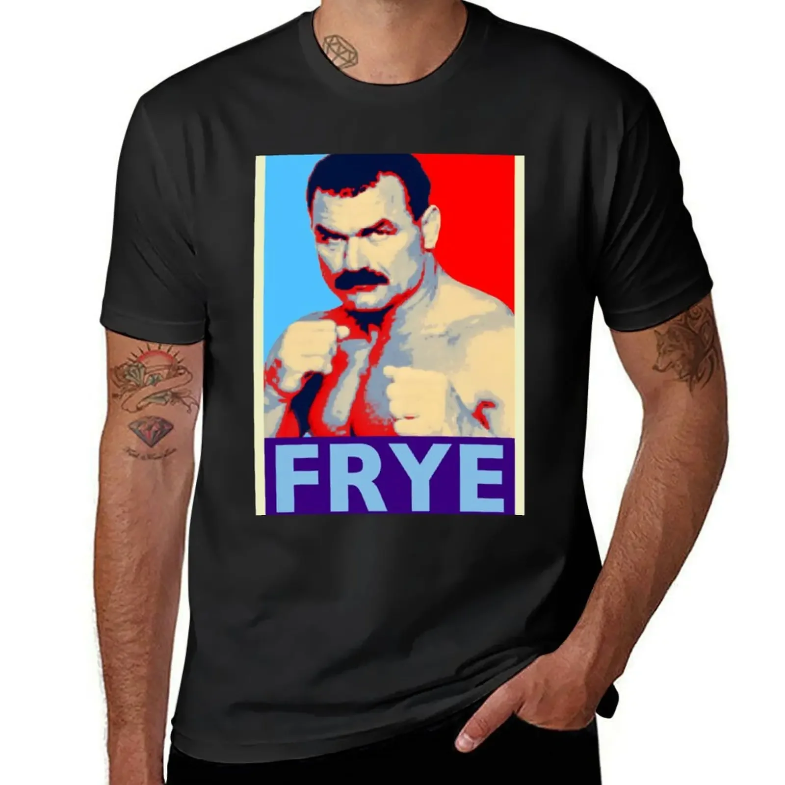 Мужская быстросохнущая футболка Don Frye MMA Legend Tribute Shepard Fairey