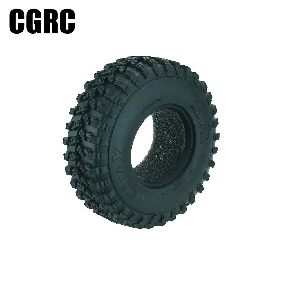 

CGRC 105*40mm 1.9" Rubber Tyres Wheel Tires 4PCS for 1/10 RC Crawler Car Axial SCX10 90046 RC4WD D90 Traxxas TRX4 Redcat Gen8