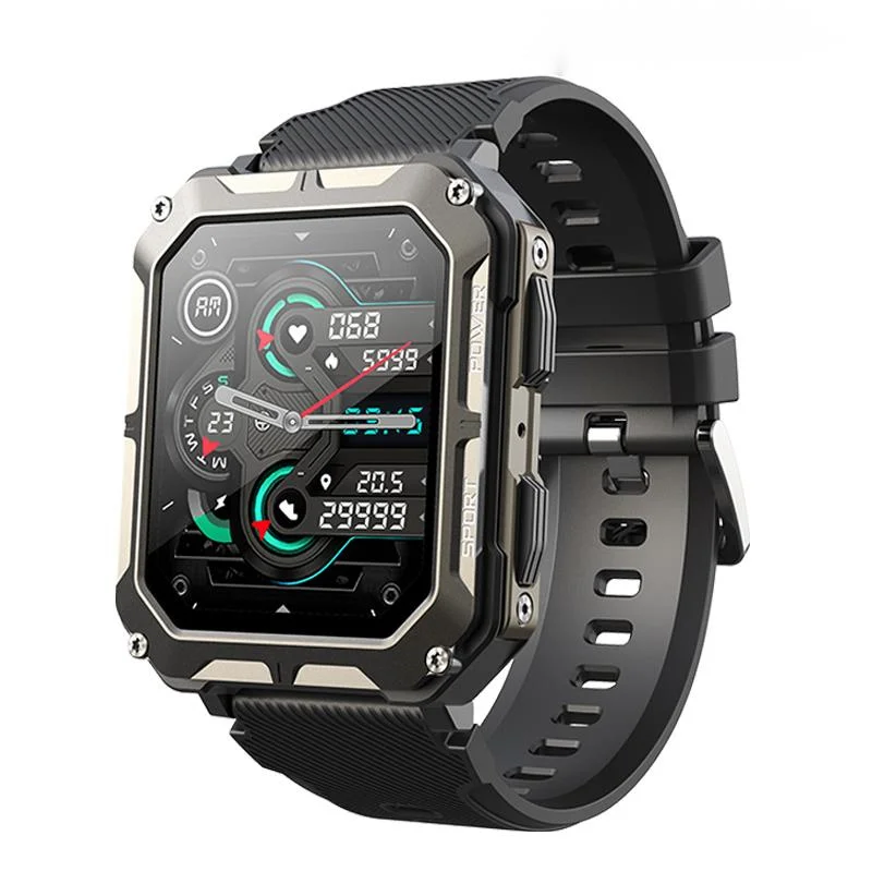 

2023 Newest C20 PRO Upgrade Smart Watch Bluetooth Call Blood Pressure Detection IP68 Waterproof Men Swim Dive Sports Smartwatch
