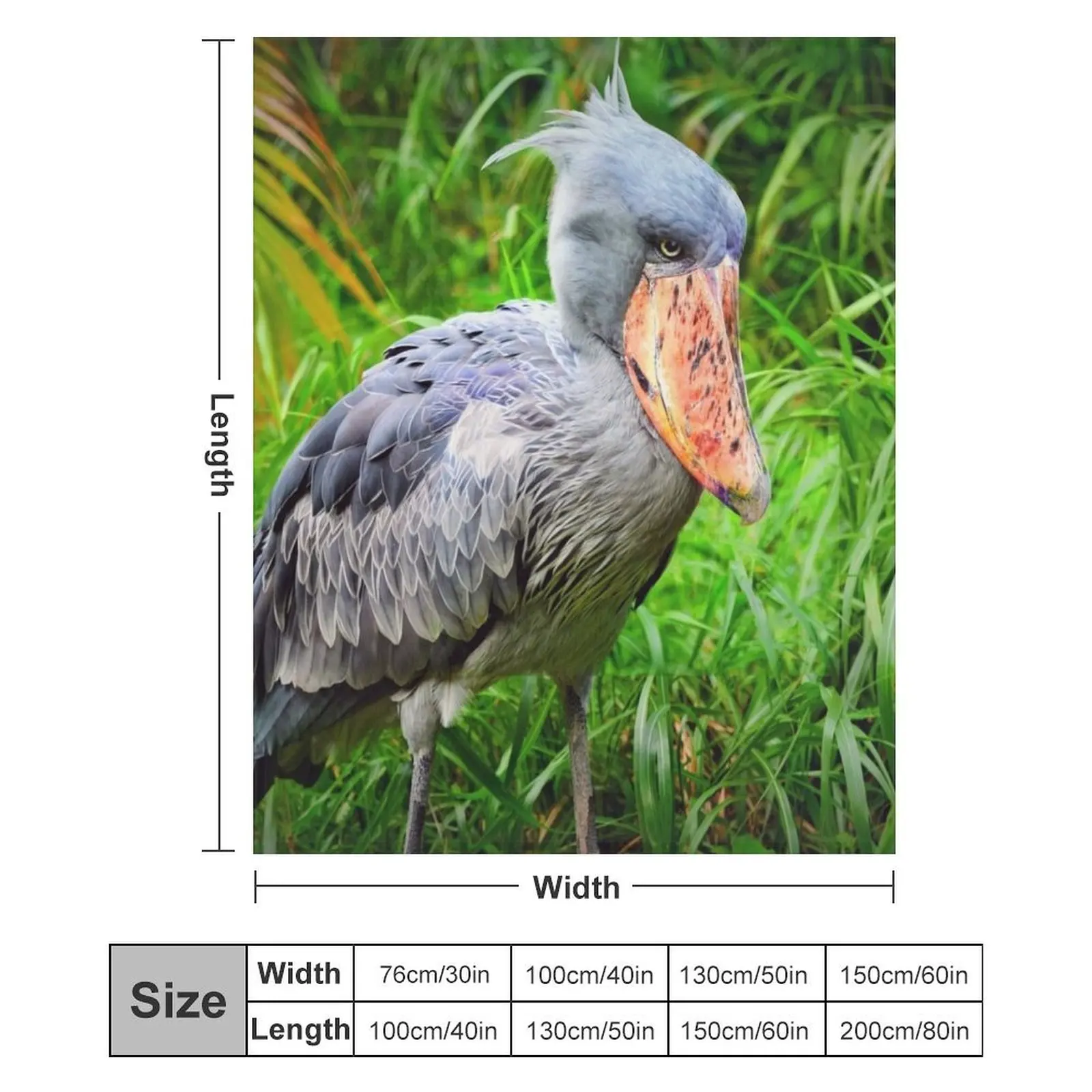 Одеяло Shoebill Balaeniceps Rex покрывала на кровать одеяла Хэллоуин Nap Polar