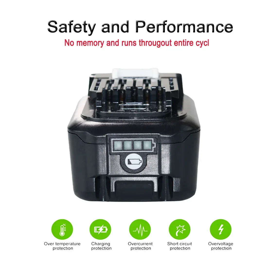 12 В 4000/5000/6000 мА/ч литий-ионная аккумуляторная батарея для Makita BL1040 BL1015 BL1020B BL1016 BL1021