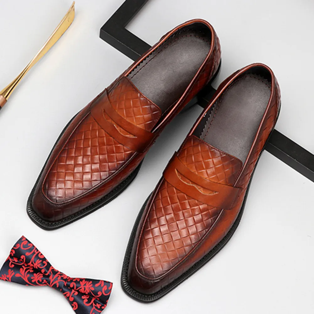 

Men Oxfords PU Leather Men's Casual Shoes Luxury Brand Mens Loafers Moccasins Business Formal Dress Shoes Plus Size 46 47 48