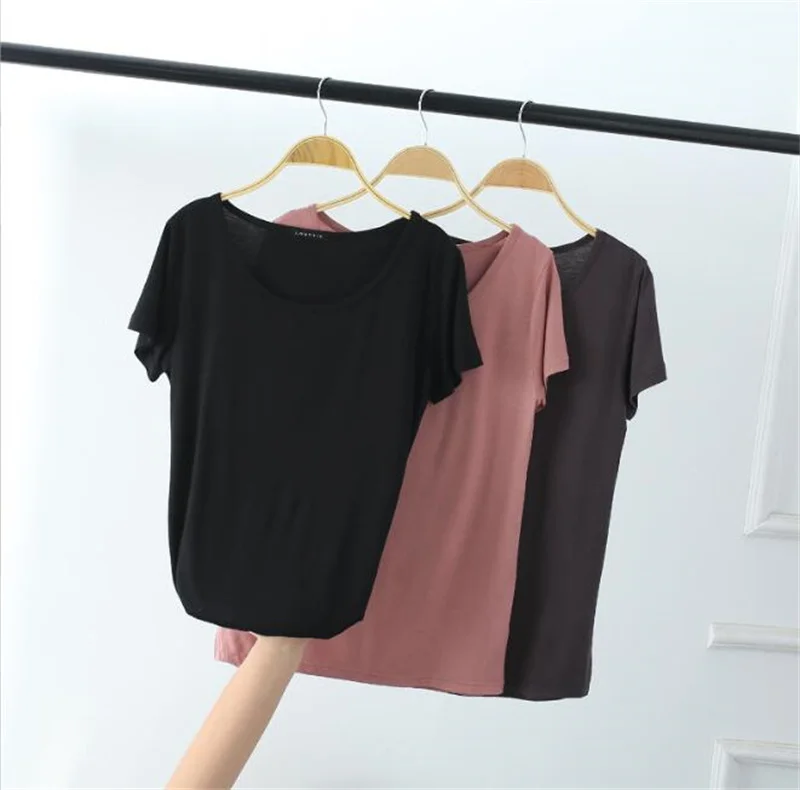 

2022 Soft Loose Round Neck Short Sleeve Ballet Dance Top High Qualitly Dance Practicing Top Dance Wear