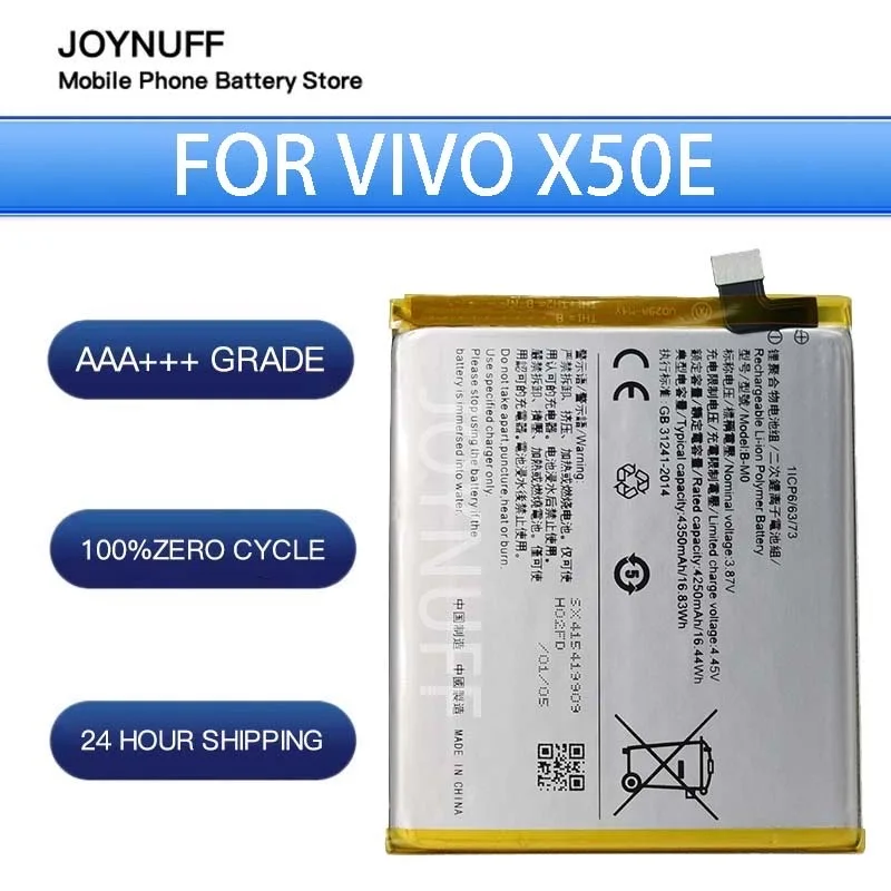 

New Battery High Quality 0 Cycles Compatible B-M0 For VIVO X50E Replacement Lithium Sufficient Batteries moblie smartphone+tools