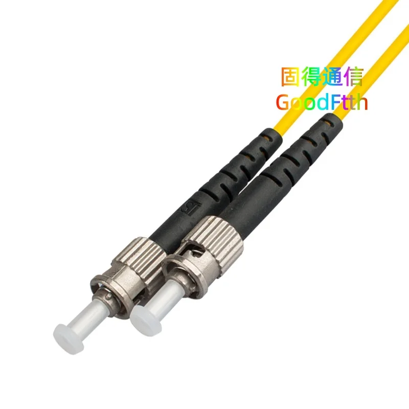 Фото Оптоволоконный патч-корд ST-ST UPC SM G655 Simplex, GoodFtth №1