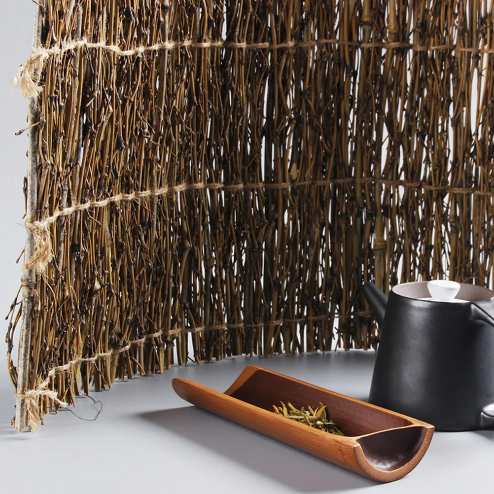 Коврик для чашки бамбуковые ветки коврики стола винтажный реквизит фотосессии