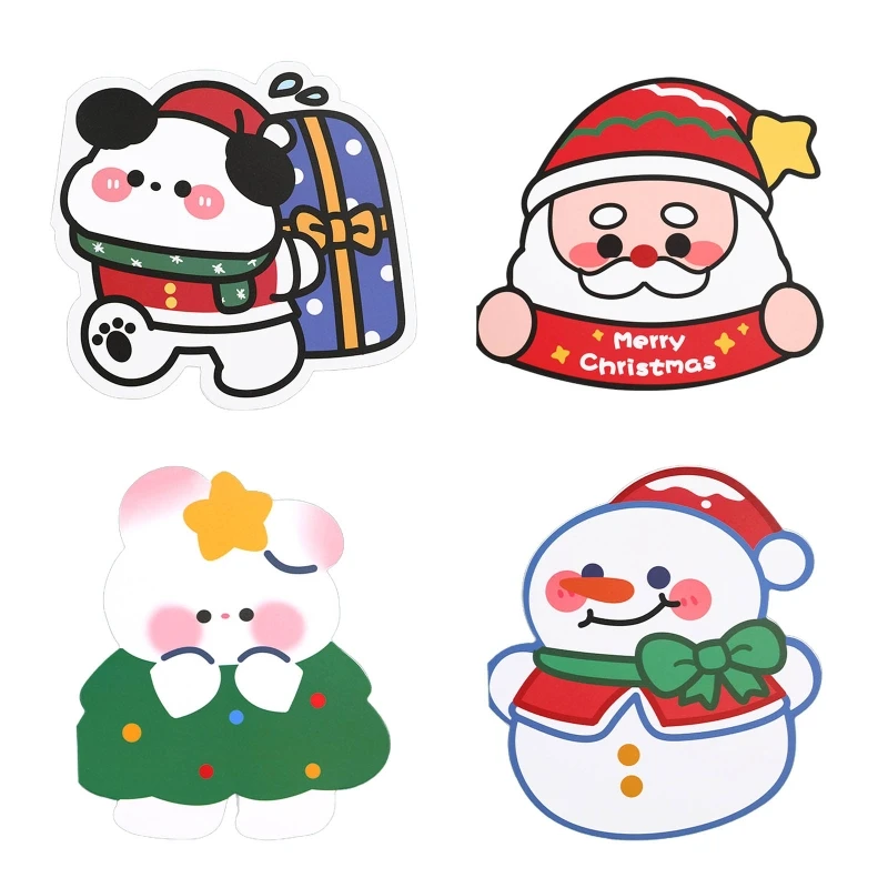 

Special-shaped Merry Christmas Greeting Cards for Holiday Parties, Gift Giving Drop Shipping