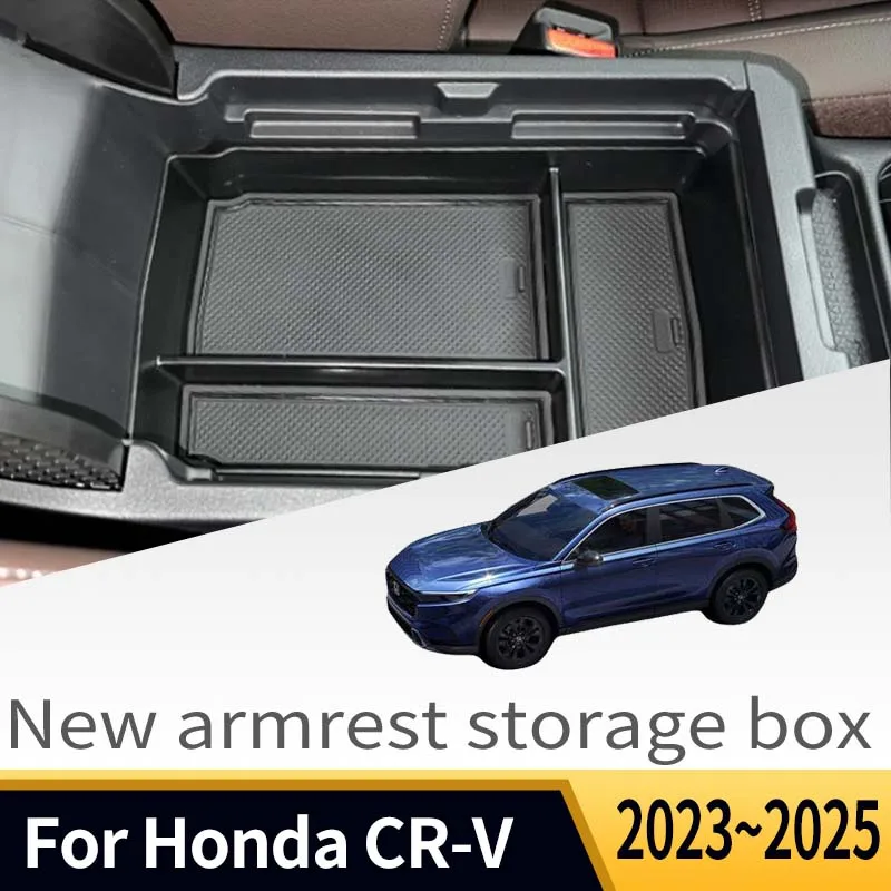 

Автозапчасти, подходящие для Honda CR-V EX Breeze 2023 ~ 2025, автомобильный центральный подлокотник, ящик для хранения, многофункциональные автомобильные аксессуары