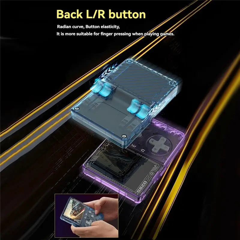 Фото [LXYA68Z!] Мини-портативная игровая консоль 64 ГБ + 10 000 игр, карманный ретро-видеоплеер для GBA, PS1, GB, PSP, несколько эмуляторов C №5