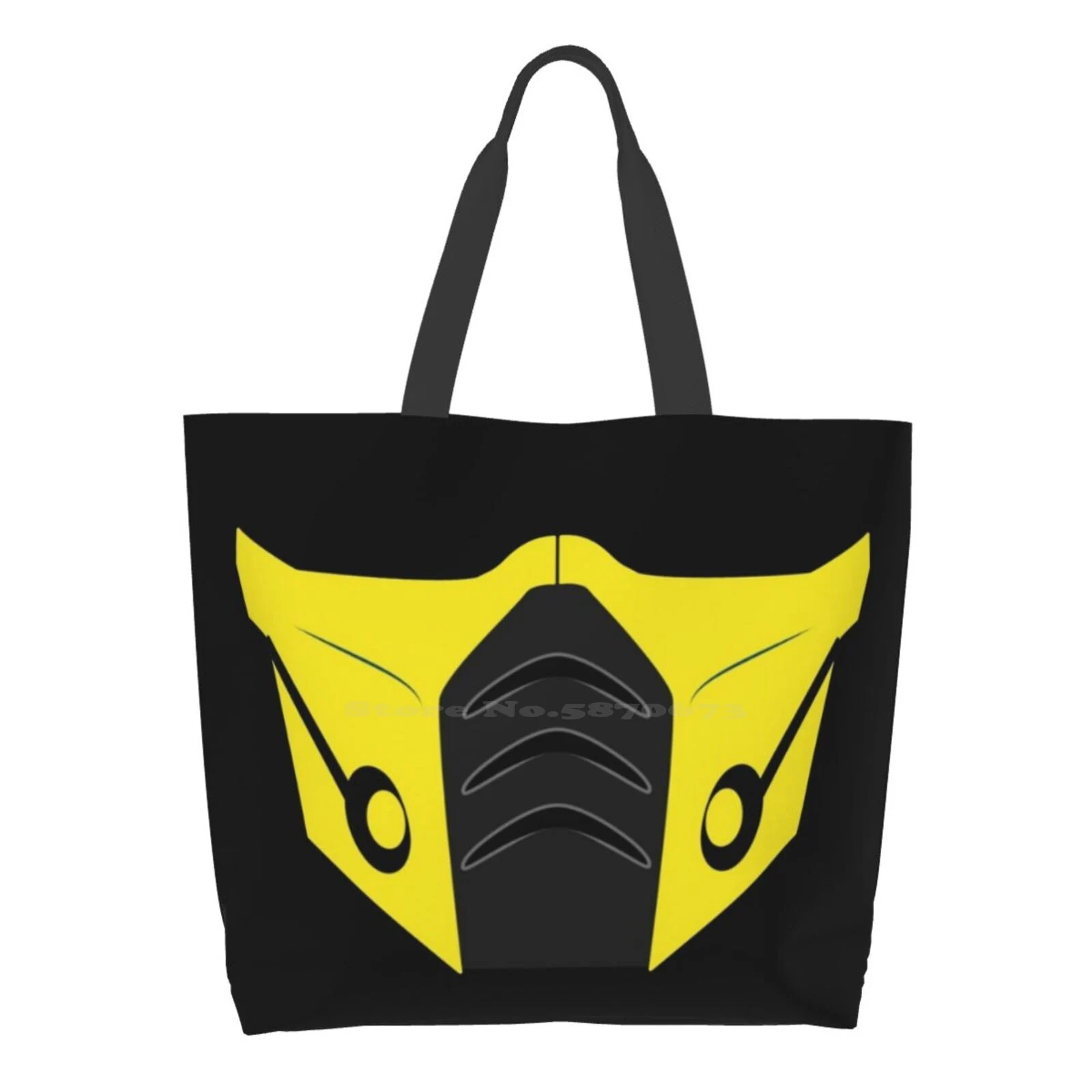 

Scorpion 19 Face Mask Mortal Kombat Shopping Bags Girls Fashion Casual Pacakge Hand Bag Nurse Green Nurse Nurse Teal Facemask