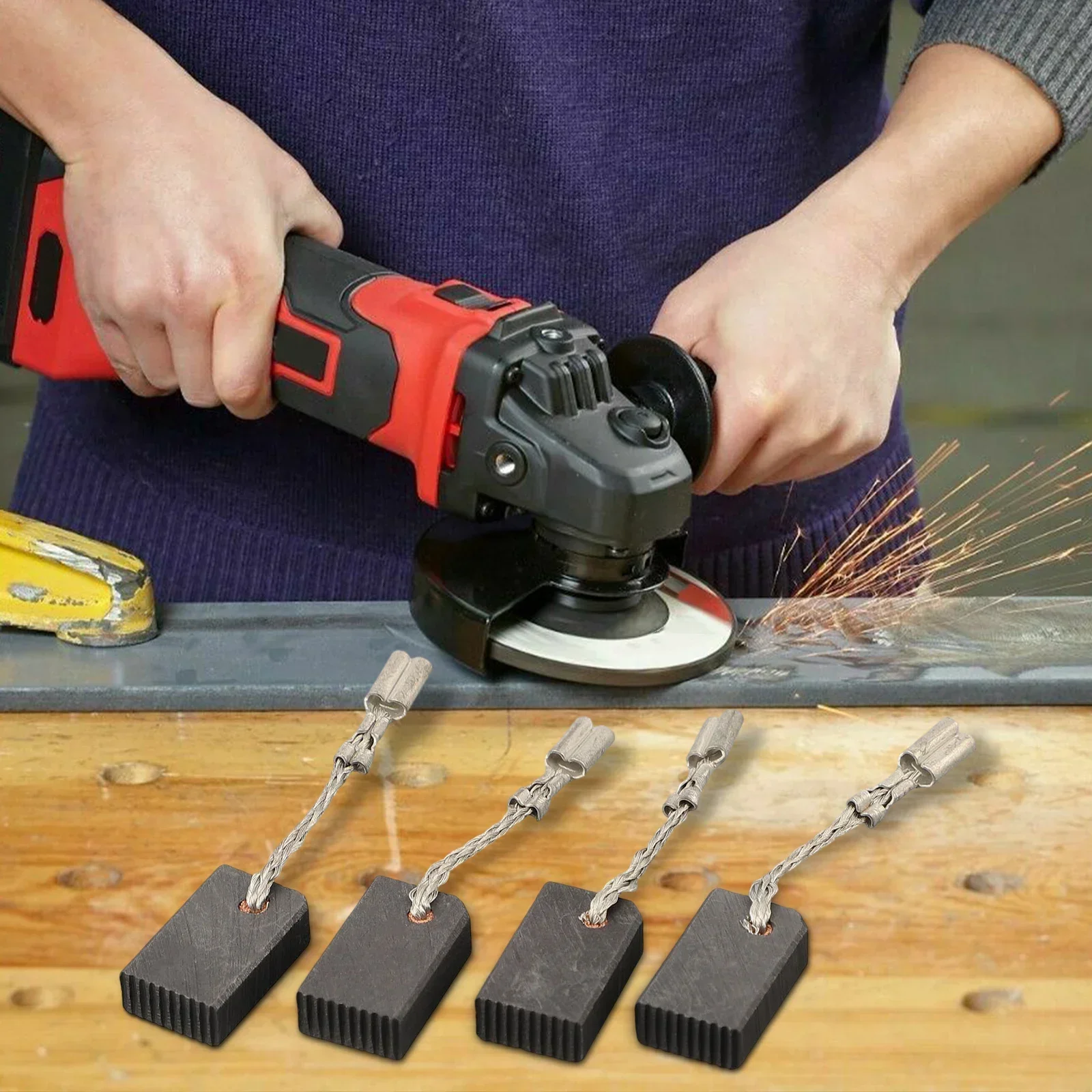 5*10*16 мм угольные щетки для угловой шлифовальной машины Metabo WQ 1400/WQ 1000/WQ полезные