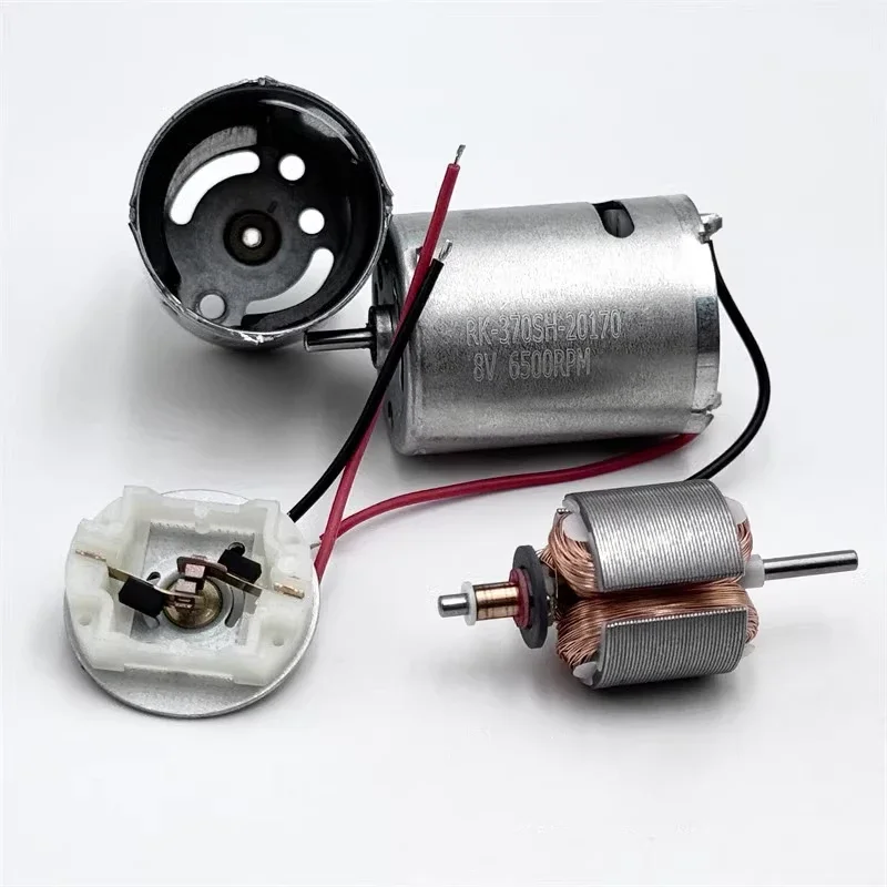 RK-370SH-20170 Mini 370 электродвигатель постоянного тока 5 В 6 в 8 12 9600 об/мин микро 24 мм