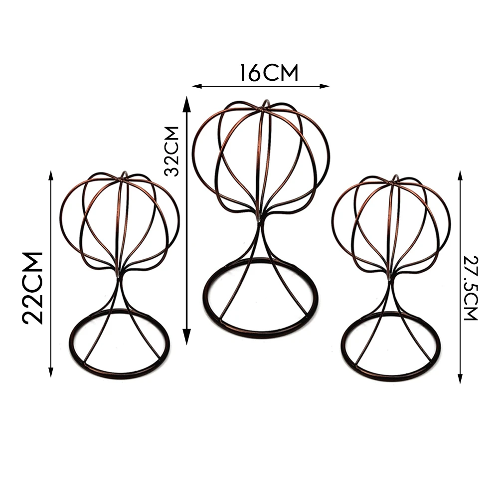 

Hat Holder Hat Model Stand Tabletop Wig Cap Bonnet Display Stand Rack
