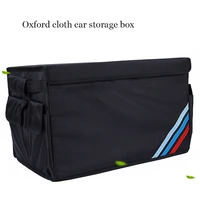 for all cars oxford cloth car trunk organizer collapsible multi compartment automotive suv auto organizer for storage food