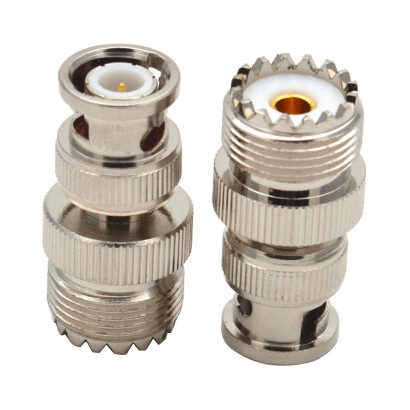 

BNC Male to UHF SO239 Female RF Coaxial Adapter for Reliable Signal Transmission DropShipping
