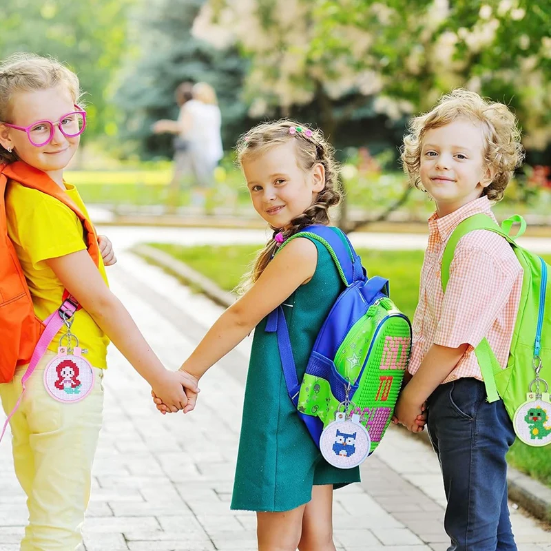 6 шт. штампованные наборы для вышивки крестом начинающих сделай сам детей