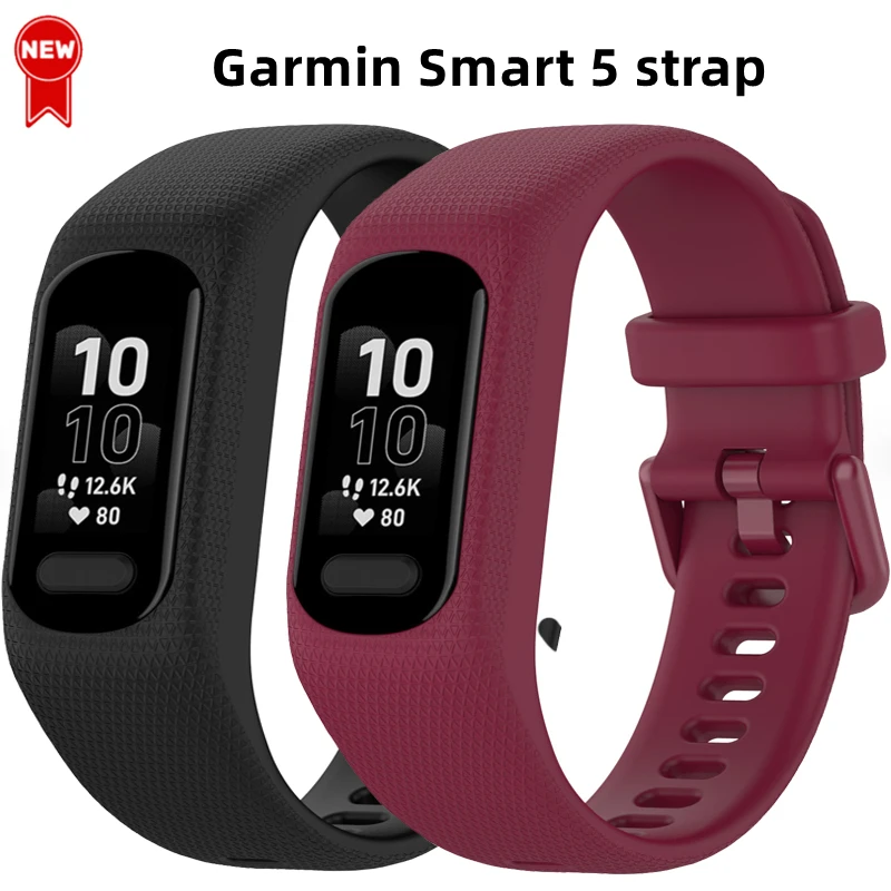 

strap For Garmin Smart 5 Sillicone wristband For Garmin Vivosmart 5 Activity Fitness Tracker Smartwatch smart5 Replacement band