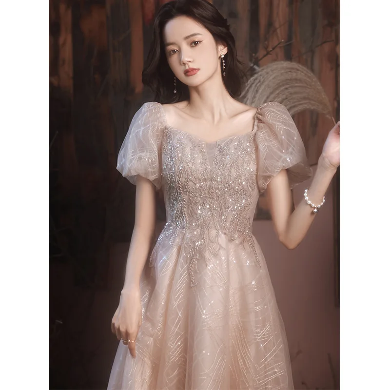 

Платье вечернее женское длинное, сказочное банкетное Элегантное летнее платье