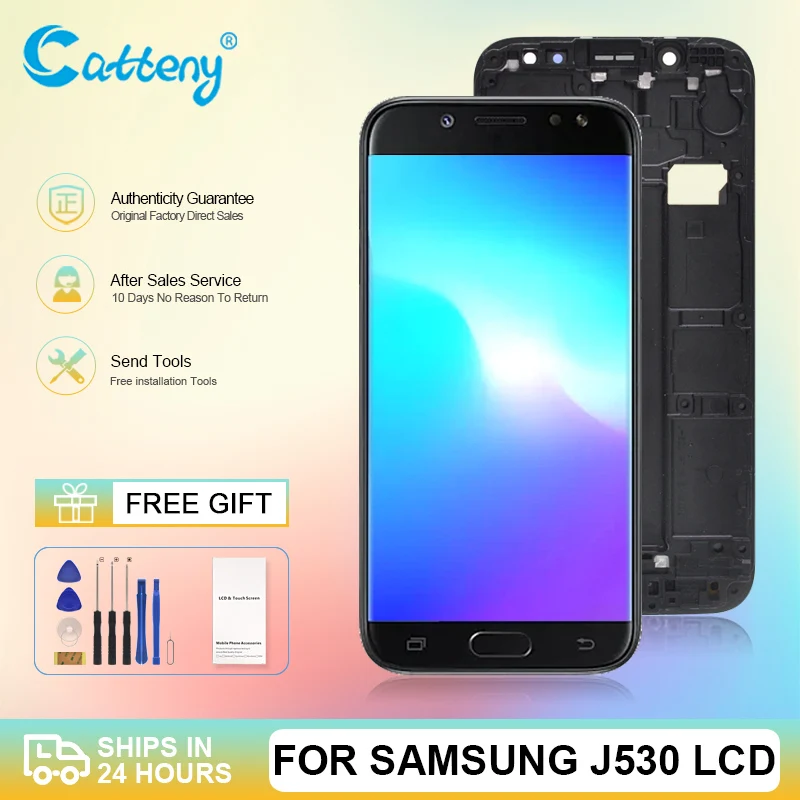 

Wholesale 4.8inch OLED J5 2017 Display For Samsung Galaxy J530 Lcd J5 Pro Touch Screen Panel Digitizer Assembly Free Shipping
