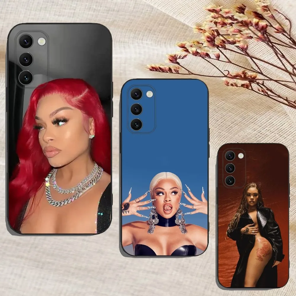 Чехол для телефона Latto Singer мягкий черный чехол Samsung Galaxy A13 A21s A22 A31 A32 A52 A53 A71 A80 A91