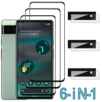 tempered glass for google pixel 6a 9d glass film pixel 6a gx7asgb62zg1azg smartphone accessories front film google pixel 6 screen protector pixel6a shatterproof protective glass on pixel 6a6