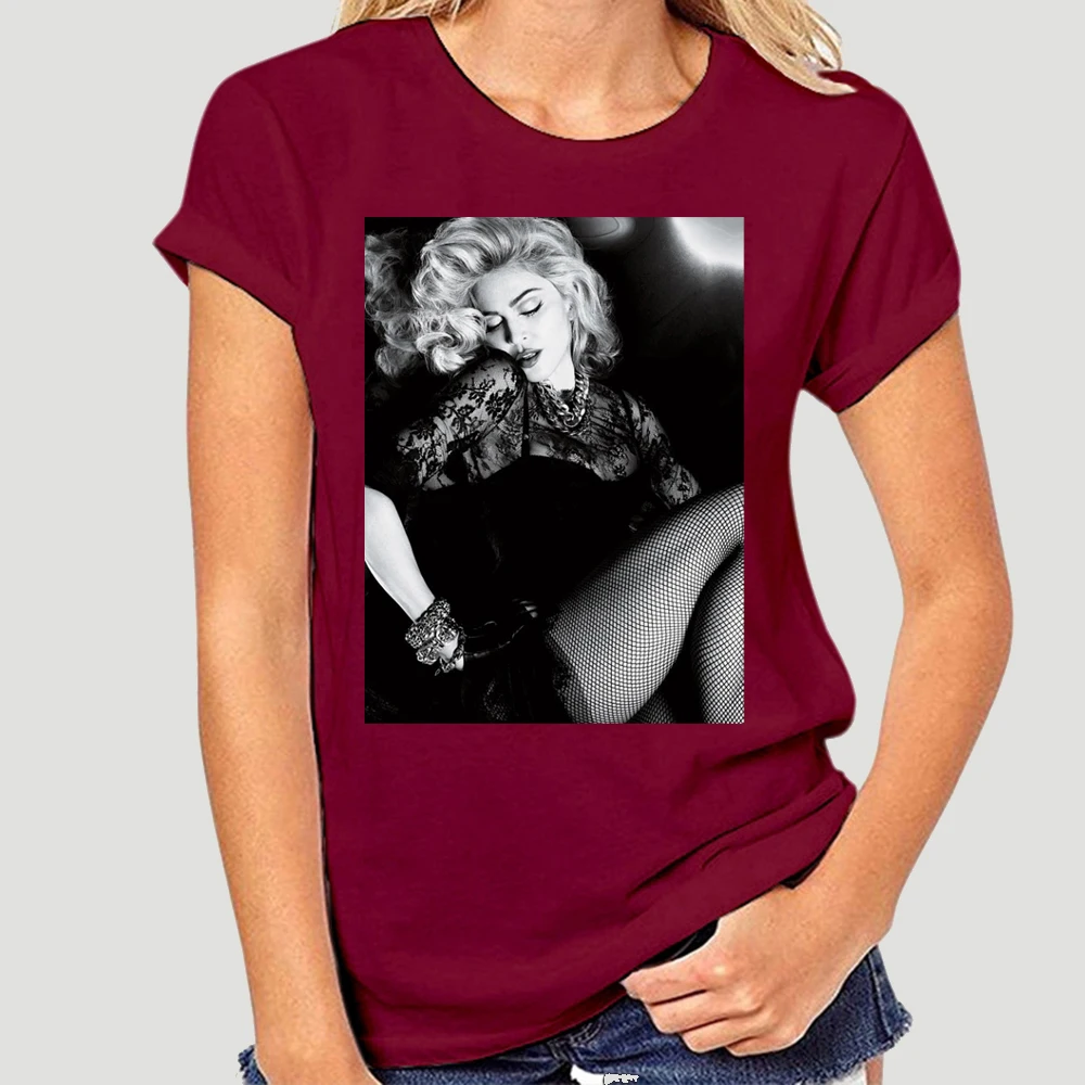 

Madonna Vintage Photo Shirt Tshirt 38 Cyndi Lauper Sex 1980s 80s Lgbt Gay 2018 Tshirt Casual Cotton Cheap Summer 7333X