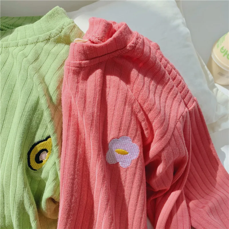 

Very Soft Comfortable Baby Nightgowns 2022 New Summer Girls Sleepwear Children's Clothing Fours Colors Fruit Pattern,#6007